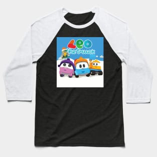 LEOthe truck, lift, scoop, and leah winter fun holiday Baseball T-Shirt